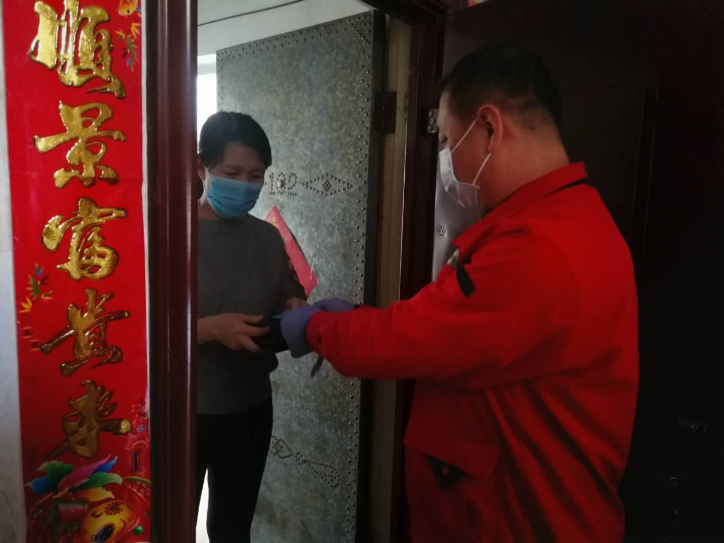 疫情防控，黨員在行動(dòng)