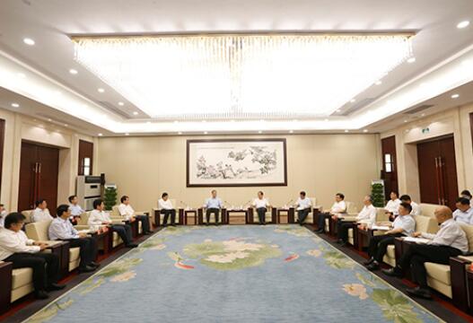 國家電網(wǎng)董事長毛偉明與浙江省委書記車俊、省長袁家軍會談