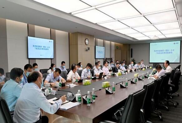 中國電建集團(tuán)公司黨委副書記、總經(jīng)理丁焰章到電建國際公司調(diào)研