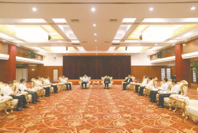 河南省委書記王國生、省長尹弘會見國家電網(wǎng)董事長、黨組書記毛偉明