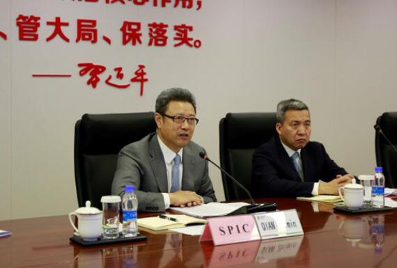 錢(qián)智民會(huì)見(jiàn)西門(mén)子總裁凱颯、西門(mén)子能源公司總裁布魯赫