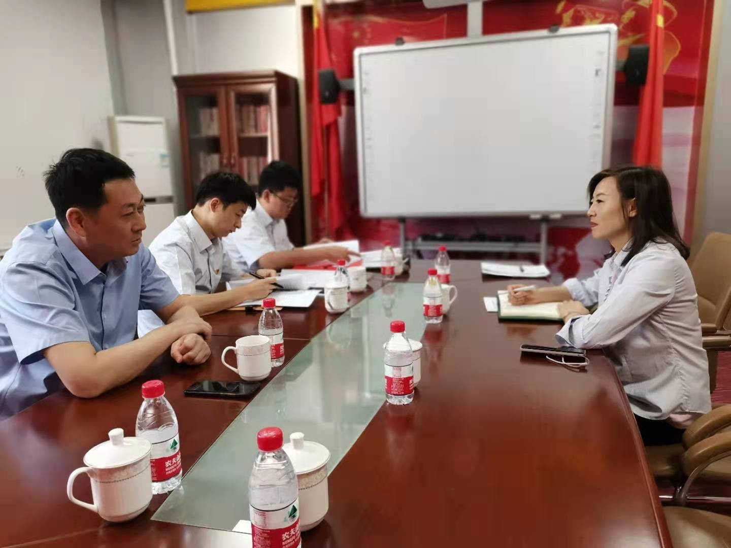 副局長王永強到烏海電業(yè)局千里山分局開展黨史學習教育督導、領(lǐng)學