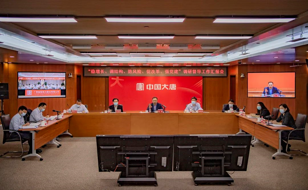 鄒磊調研督導桂冠電力“穩(wěn)增長、調結構、防風險、促改革、強黨建”工作