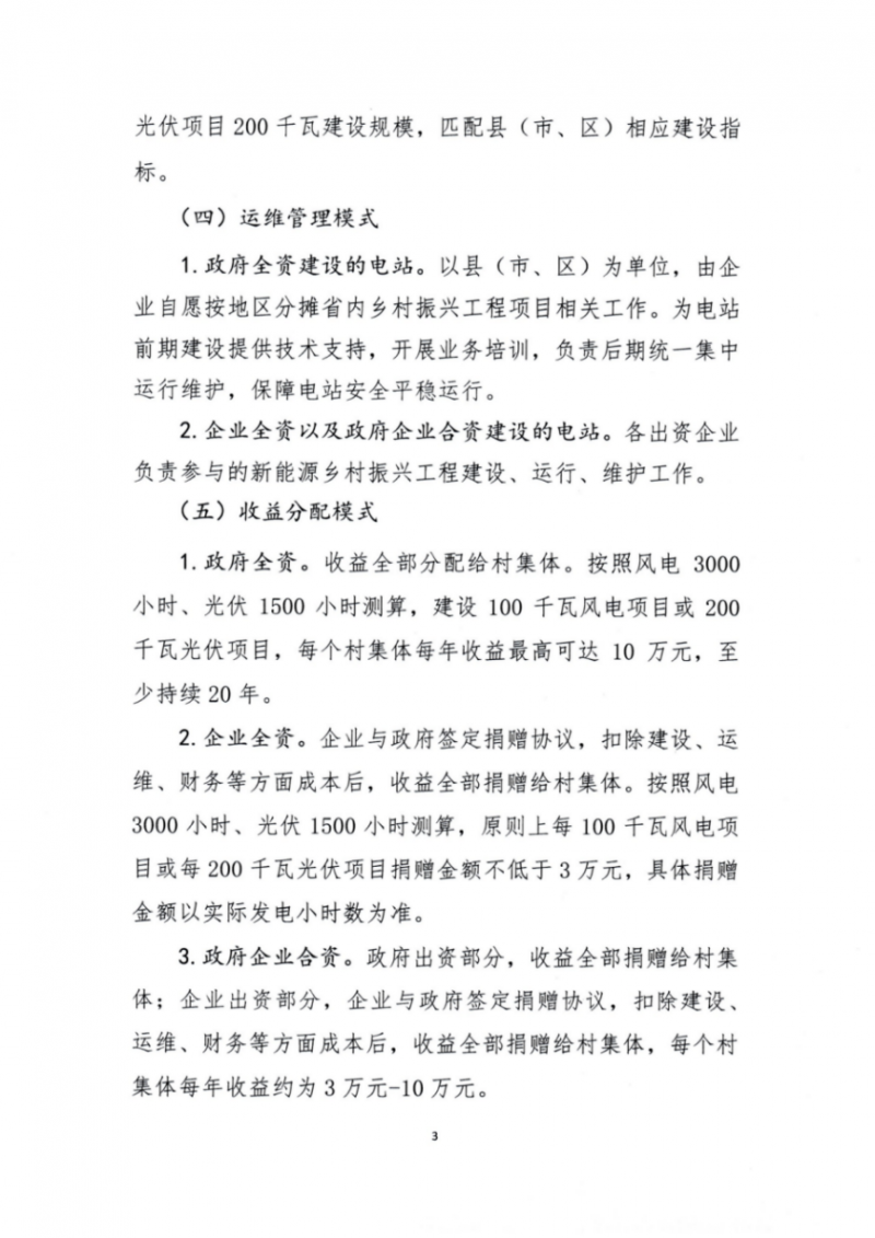 吉林省能源局發(fā)布全國(guó)首個(gè)出臺(tái)的省級(jí)“新能源+鄉(xiāng)村振興”方案！