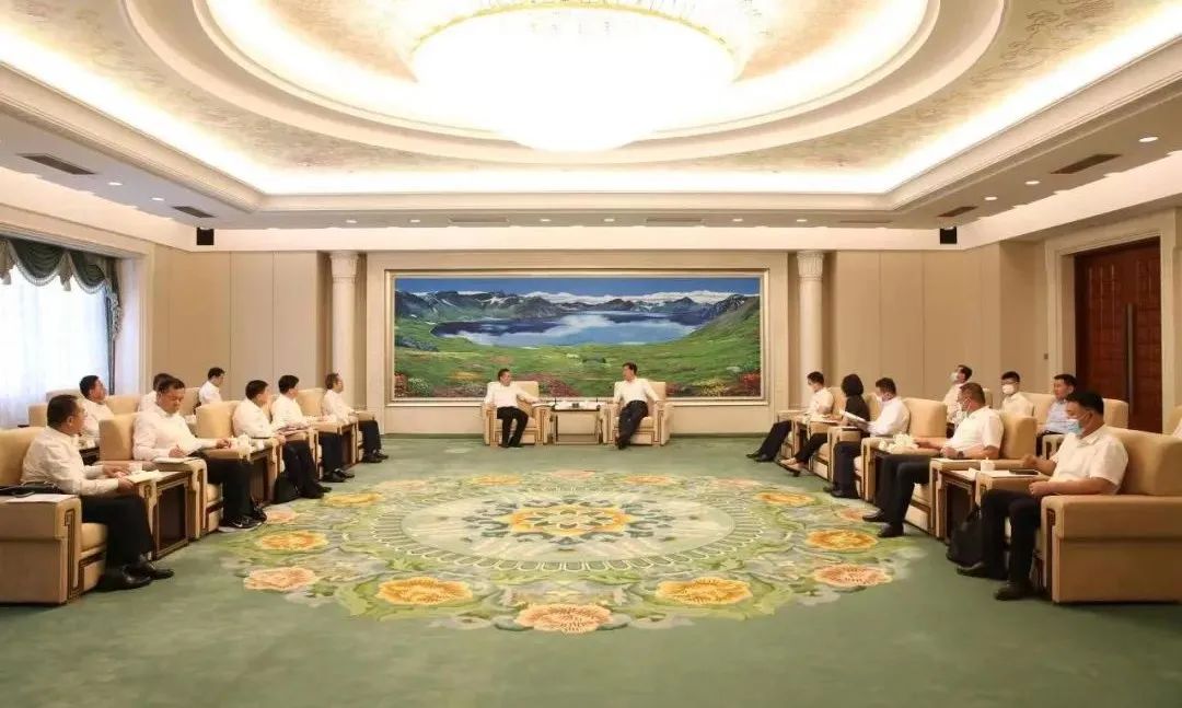 中國能建黨委書記、董事長(zhǎng)宋海良拜會(huì)吉林省委常委、長(zhǎng)春市委書記張志軍
