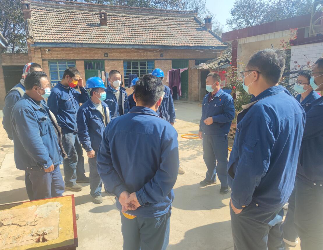 中能建建筑集團正寧百萬項目部開展合作隊伍租房處疫情防控、用電防火專項檢查