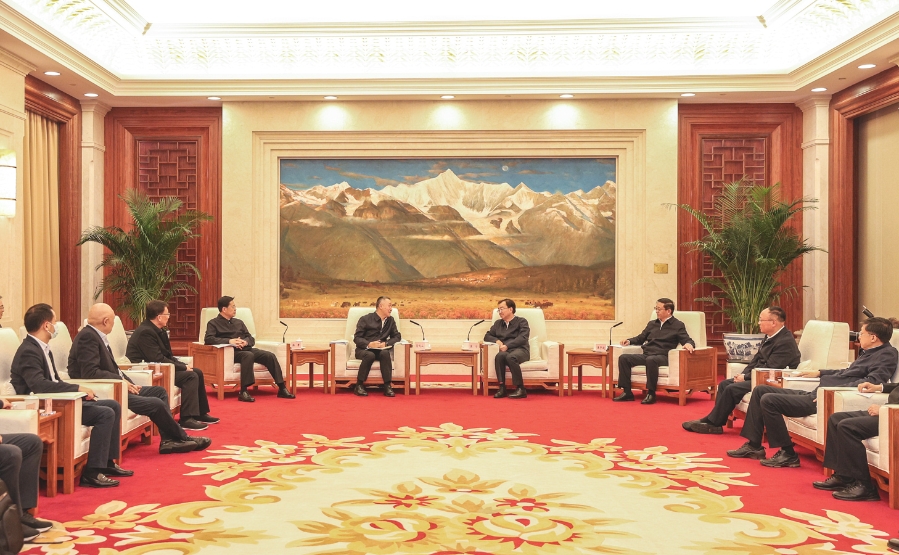 雷鳴山、韓君拜會(huì)云南省委書記王寧、省長(zhǎng)王予波