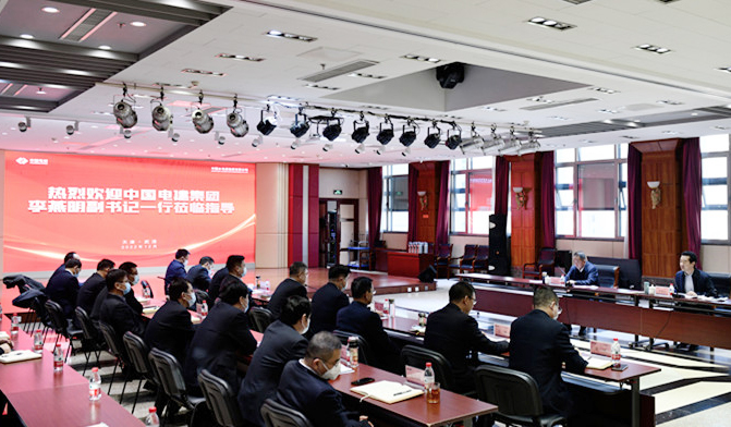 中國電建黨委副書記、董事李燕明到水電基礎局調(diào)研慰問