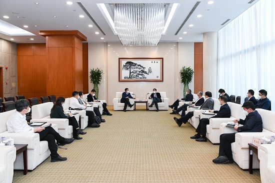 華能集團總經(jīng)理、黨組副書記鄧建玲會見沈鼓集團董事長戴繼雙