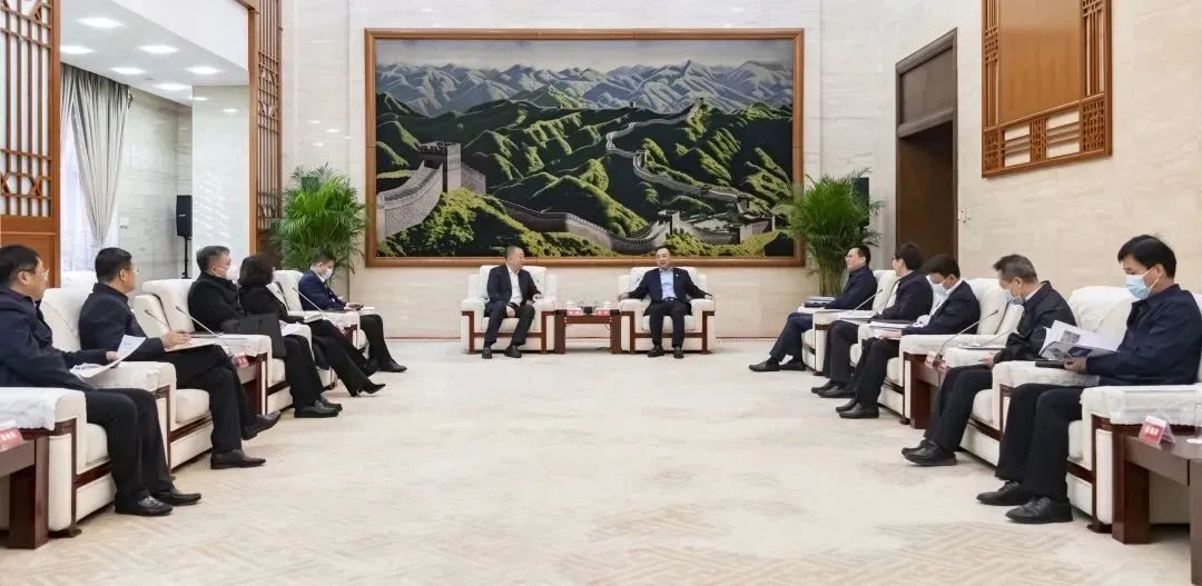大唐集團黨組書記、董事長鄒磊會見鐵嶺市委書記、市人大常委會主任宋誠