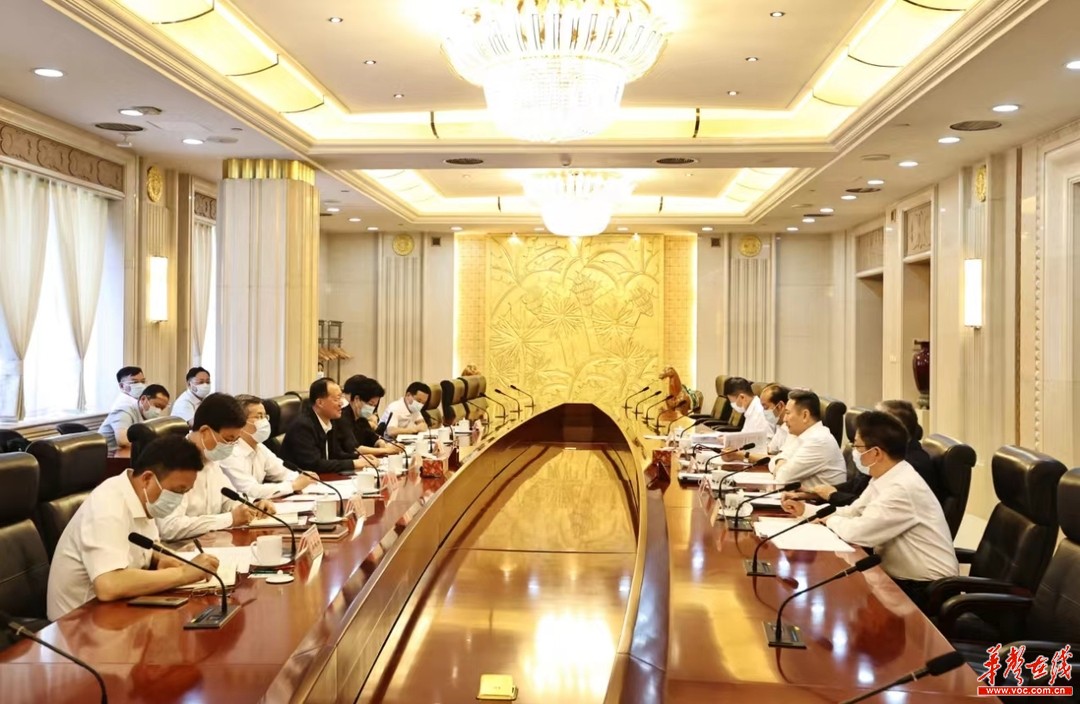 湖南省政府在京與交通運輸部、國家能源局、中國中車舉行工作會談