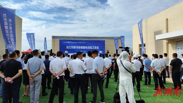 總用時不到90天，一座儲能電站在新灣鎮(zhèn)拔地而起