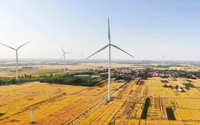 寰泰能源又一風(fēng)電項(xiàng)目落地河北柏鄉(xiāng)，總?cè)萘?0MW