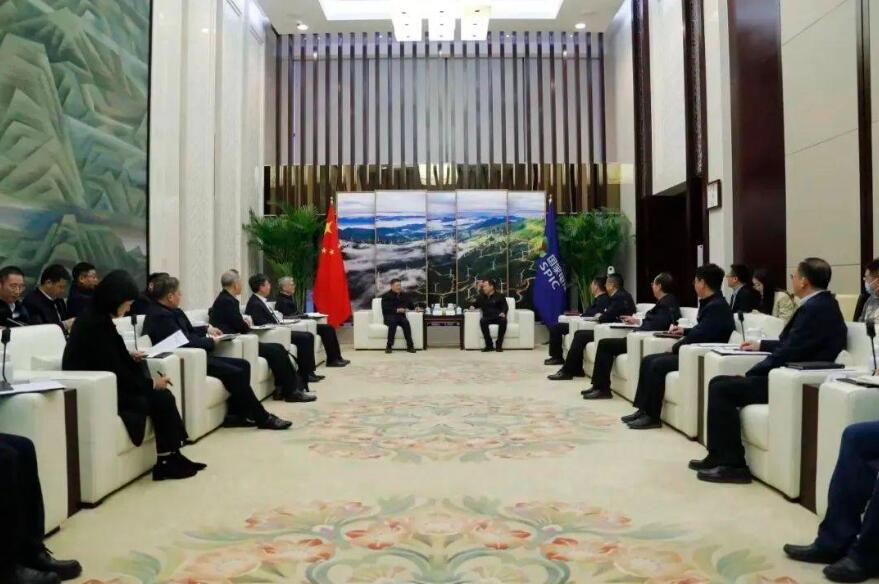 國(guó)家電投黨組書記、董事長(zhǎng)劉明勝會(huì)見東方電氣黨組書記、董事長(zhǎng)俞培根