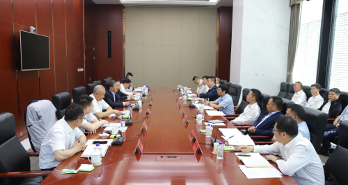 中國電建黨委常委、副總經理劉源源與晉能控股集團黨委書記、董事長李國彪舉行會談