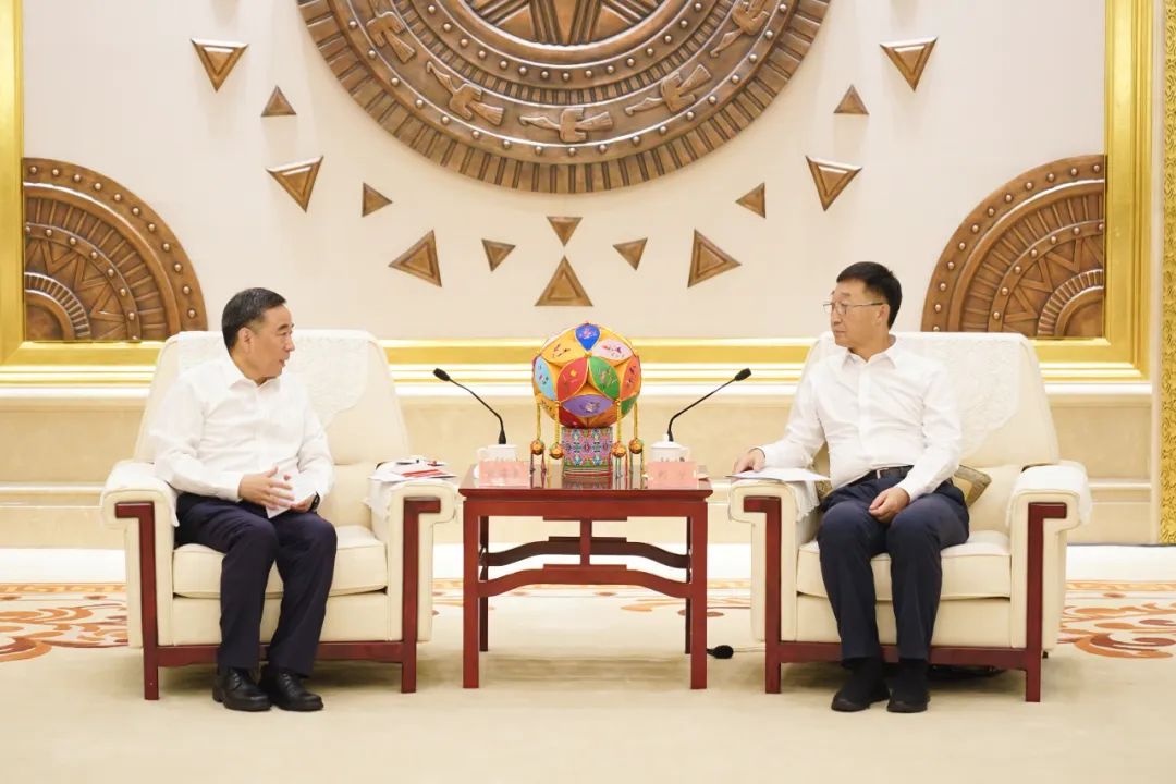 中國能建黨委書記、董事長(zhǎng)宋海良拜會(huì)廣西壯族自治區(qū)黨委書記劉寧