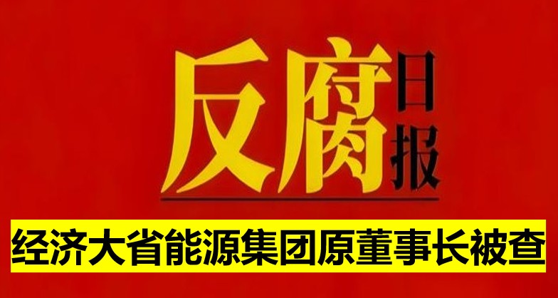經(jīng)濟(jì)大省能源集團(tuán)原董事長被查！