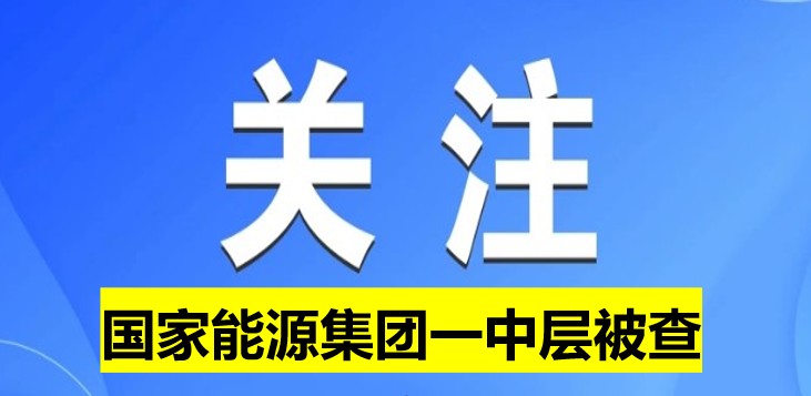 國(guó)家能源集團(tuán)一中層被查！