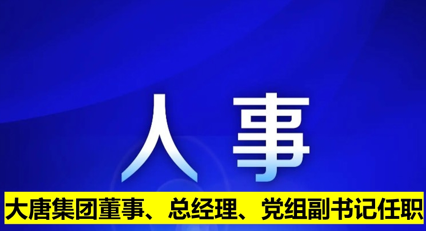 大唐集團(tuán)董事、總經(jīng)理、黨組副書(shū)記任職