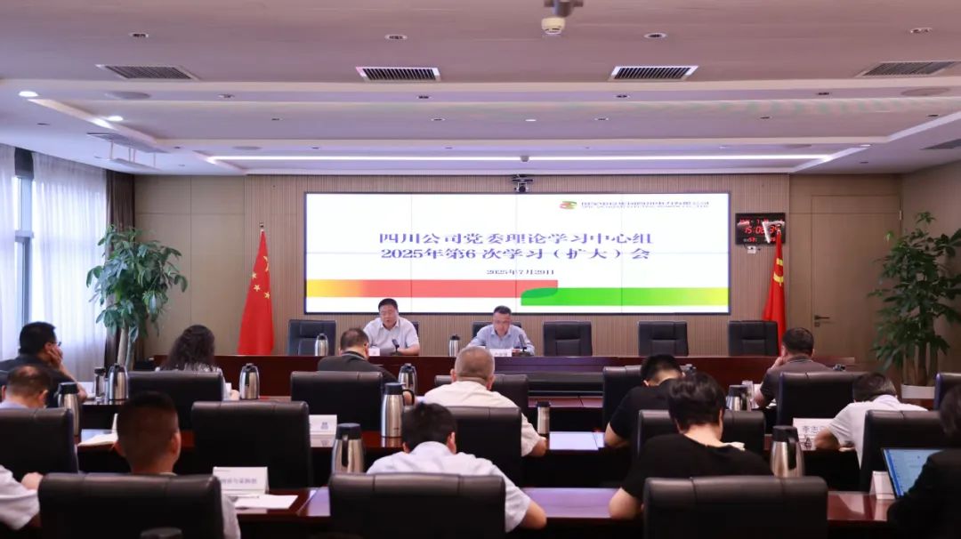 國家電投四川公司黨委理論學(xué)習(xí)中心組開展人工智能、數(shù)字化轉(zhuǎn)型專題學(xué)習(xí)研討